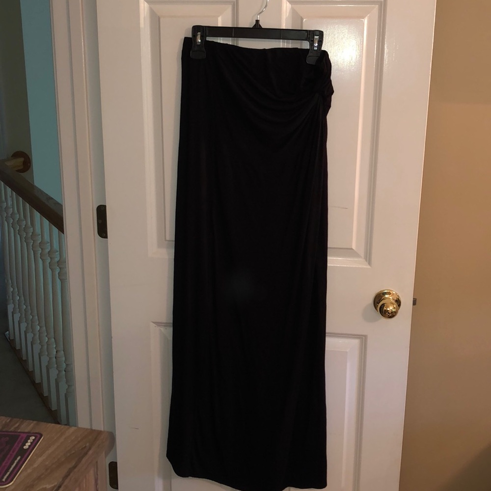 Knotted Maxi Skirt